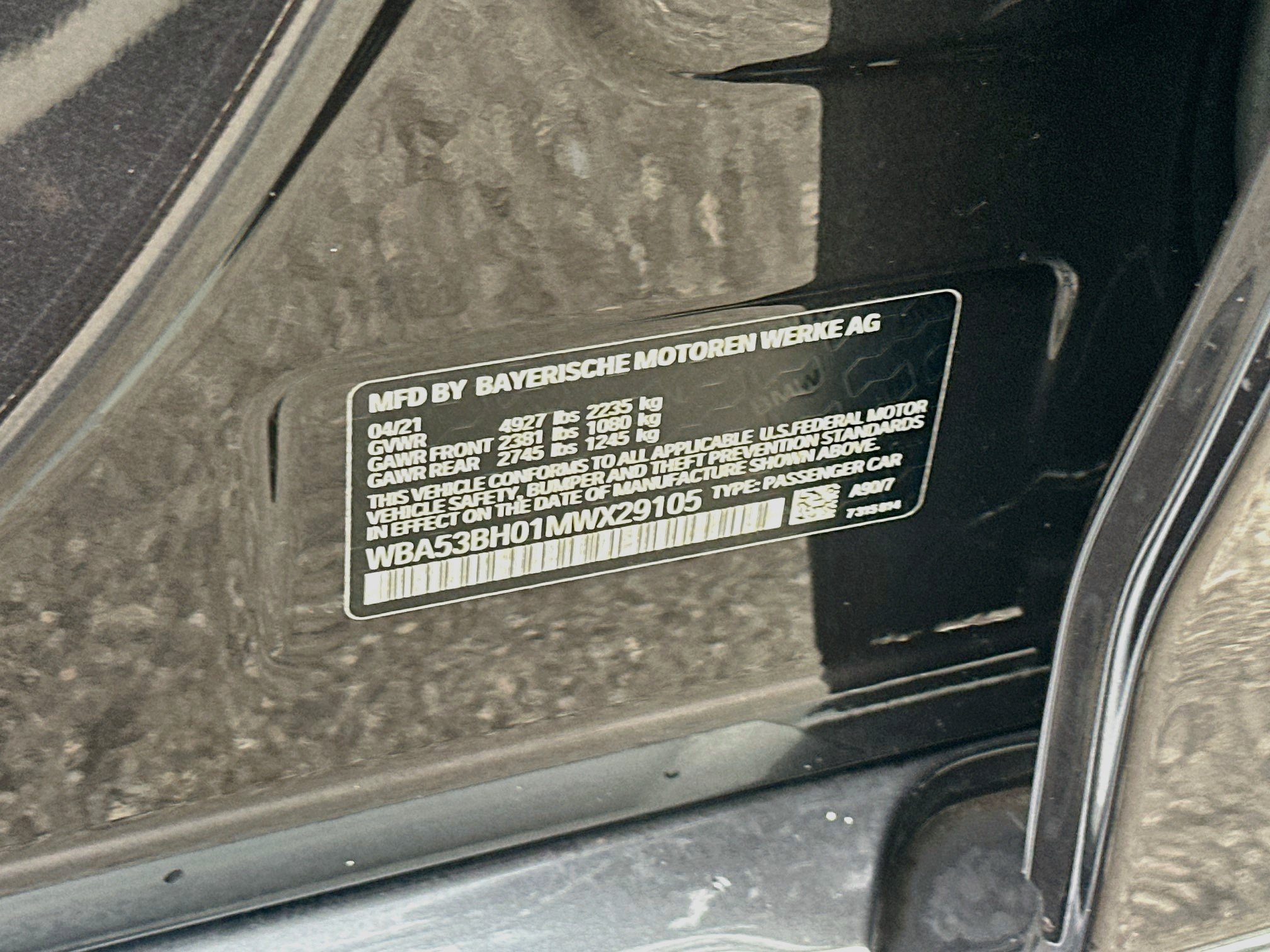 Used 2021 BMW 530i w/ M Sport Package RWD image 30