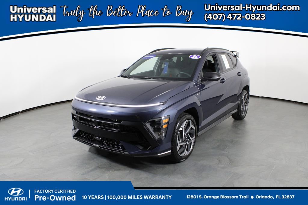 Certified 2025 Hyundai Kona N Line S