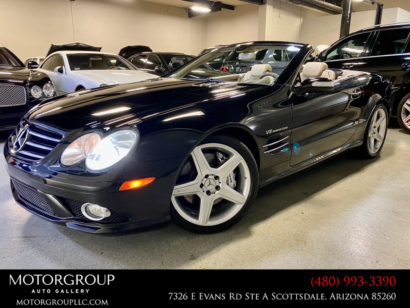 Used 2007 Mercedes-Benz SL 55 AMG