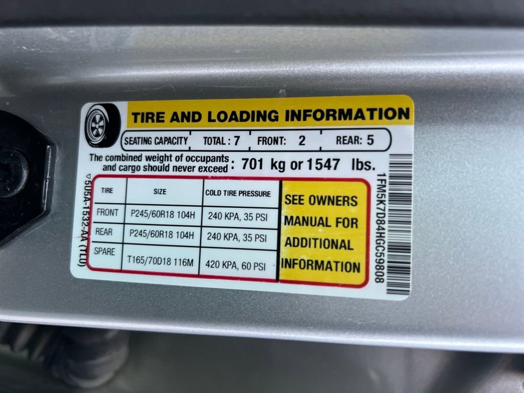 Used 2017 Ford Explorer XLT w/ Equipment Group 202A image 31