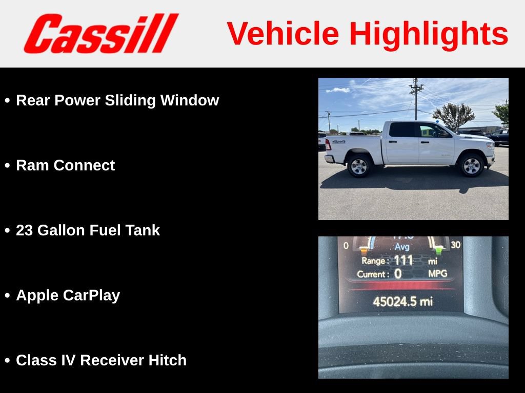 Used 2023 RAM 1500 Big Horn AWD/4WD image 14