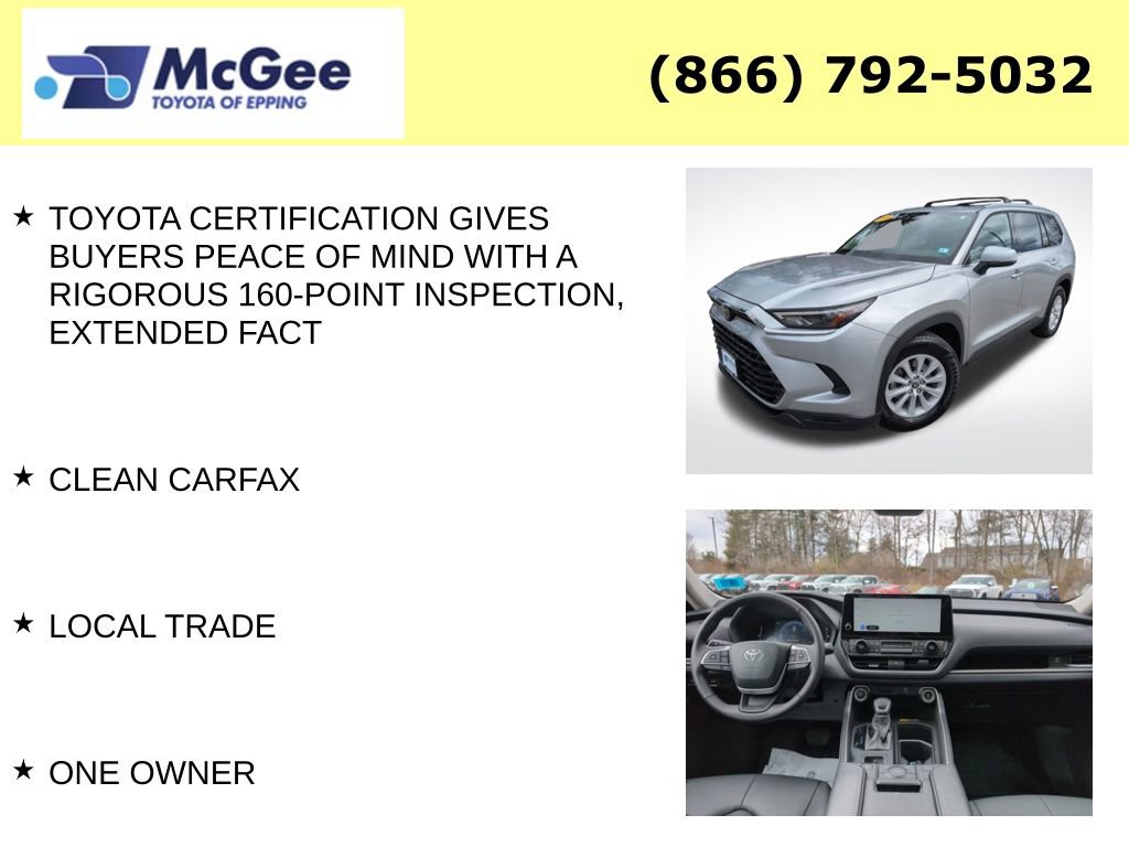 Certified 2025 Toyota Grand Highlander AWD image 15