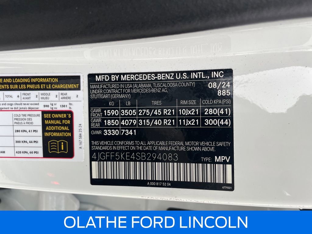 Used 2025 Mercedes-Benz GLS 450 4MATIC image 21