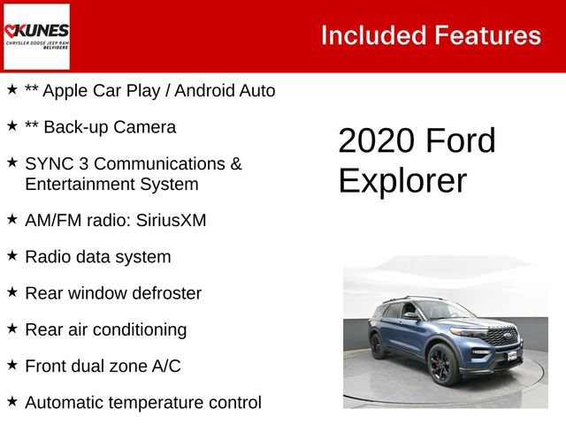 Used 2020 Ford Explorer ST w/ ST Street Pack AWD/4WD image 3