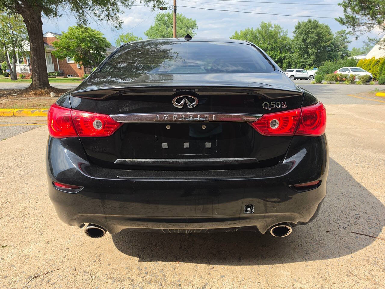 Used 2016 INFINITI Q50 Red Sport 400 AWD/4WD image 4