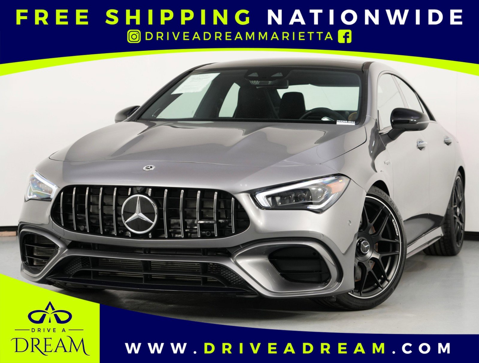 Used 2022 Mercedes-Benz CLA 45 AMG 4MATIC w/ Parking Assistance Package