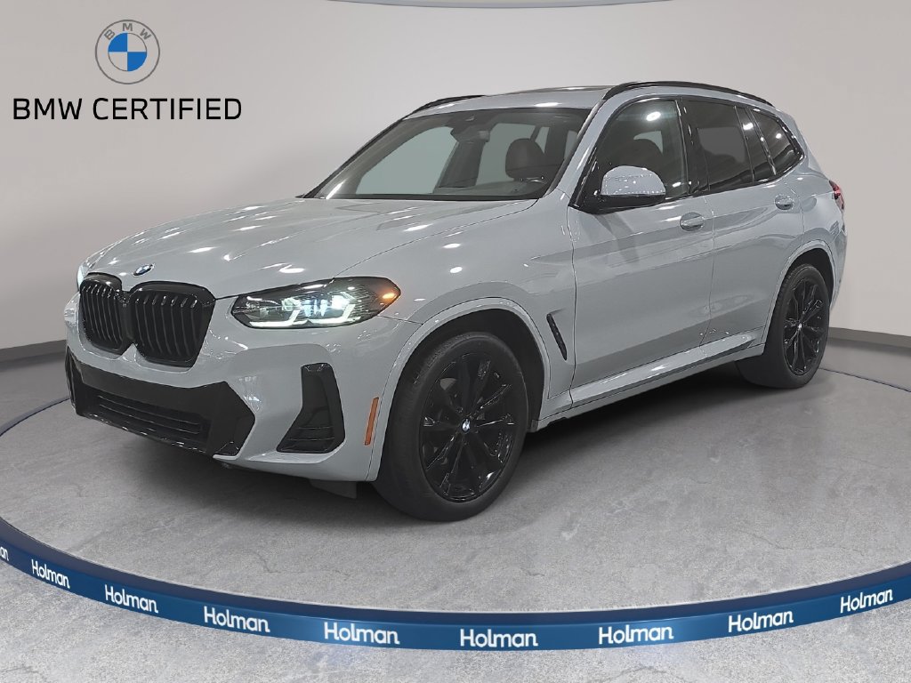 Certified 2024 BMW X3 sDrive30i w/ M Sport Package