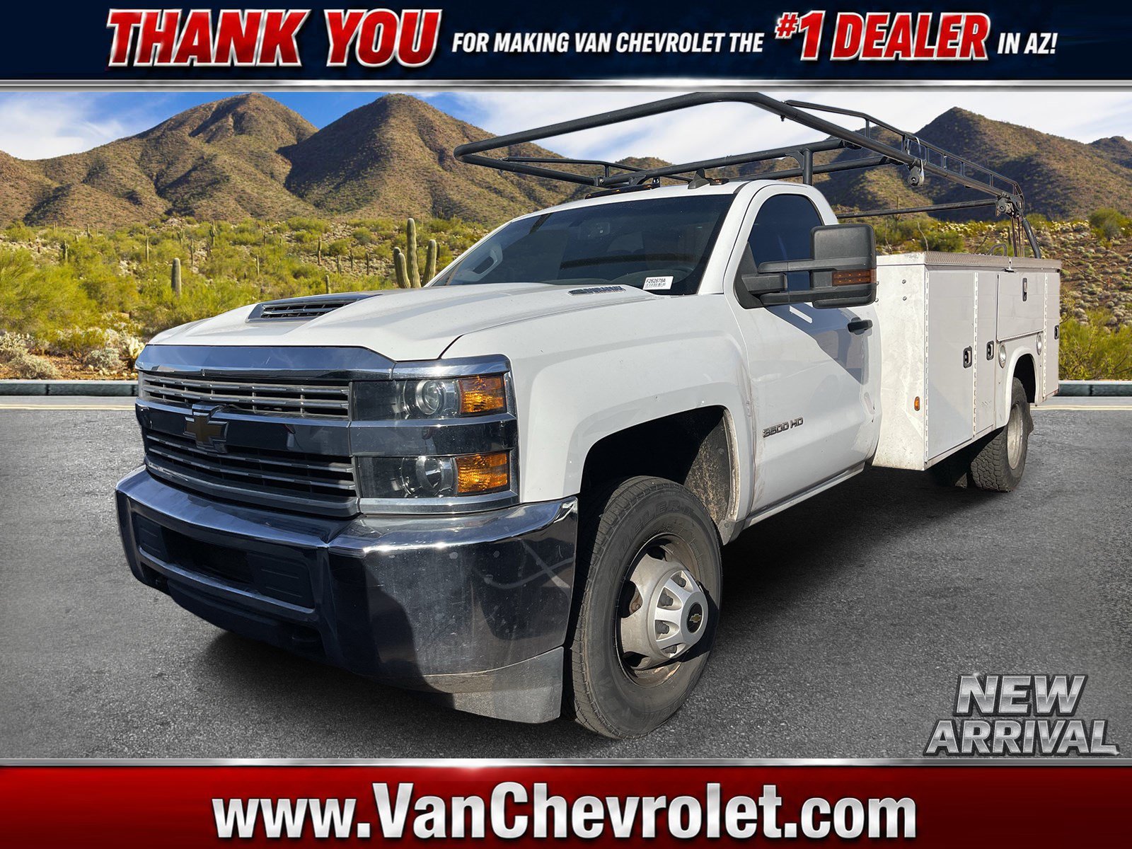 Used 2018 Chevrolet Silverado 3500 W/T w/ WT Convenience Package RWD image 1