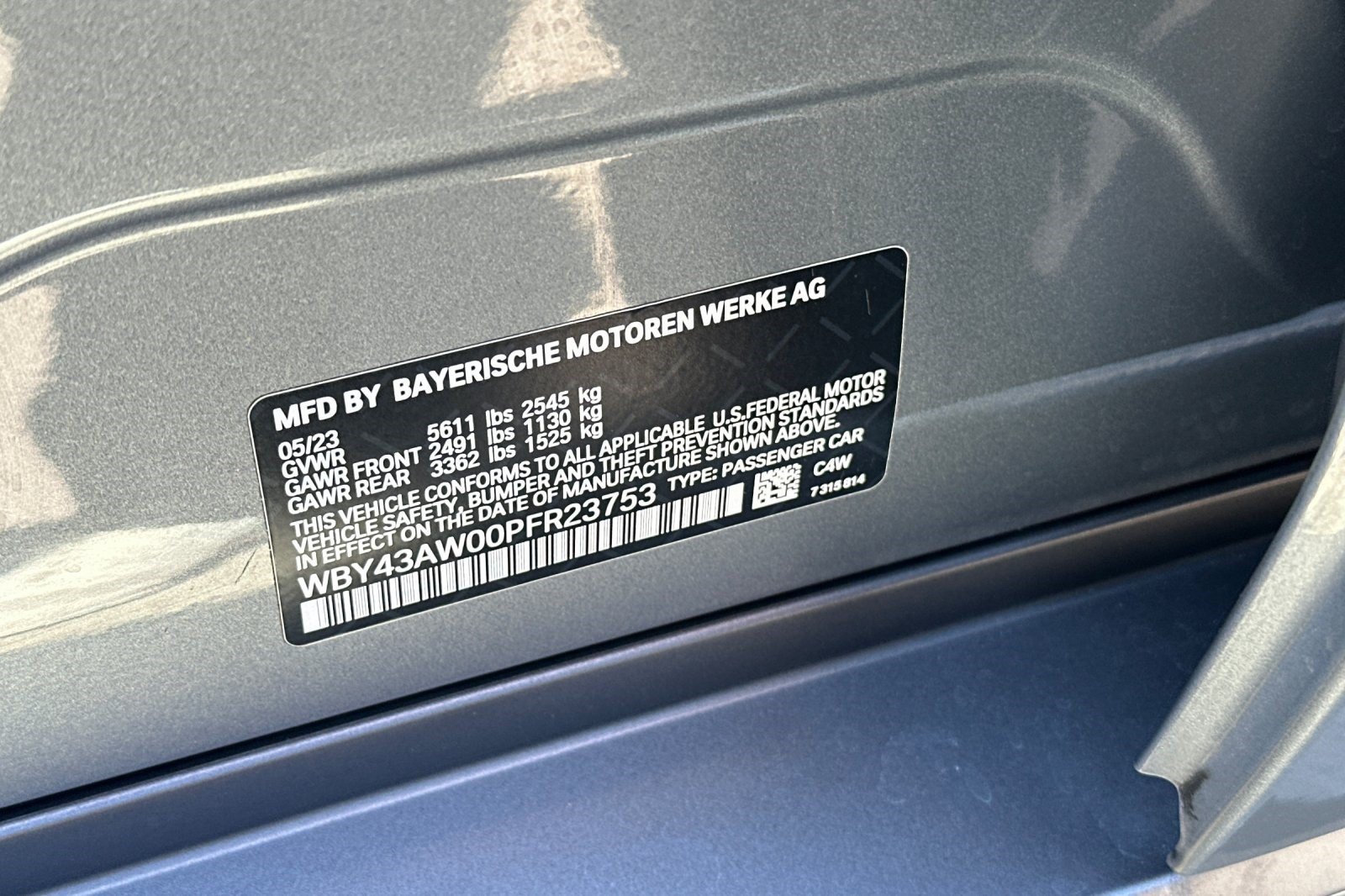 Certified 2023 BMW i4 eDrive35 w/ Premium Package RWD image 27