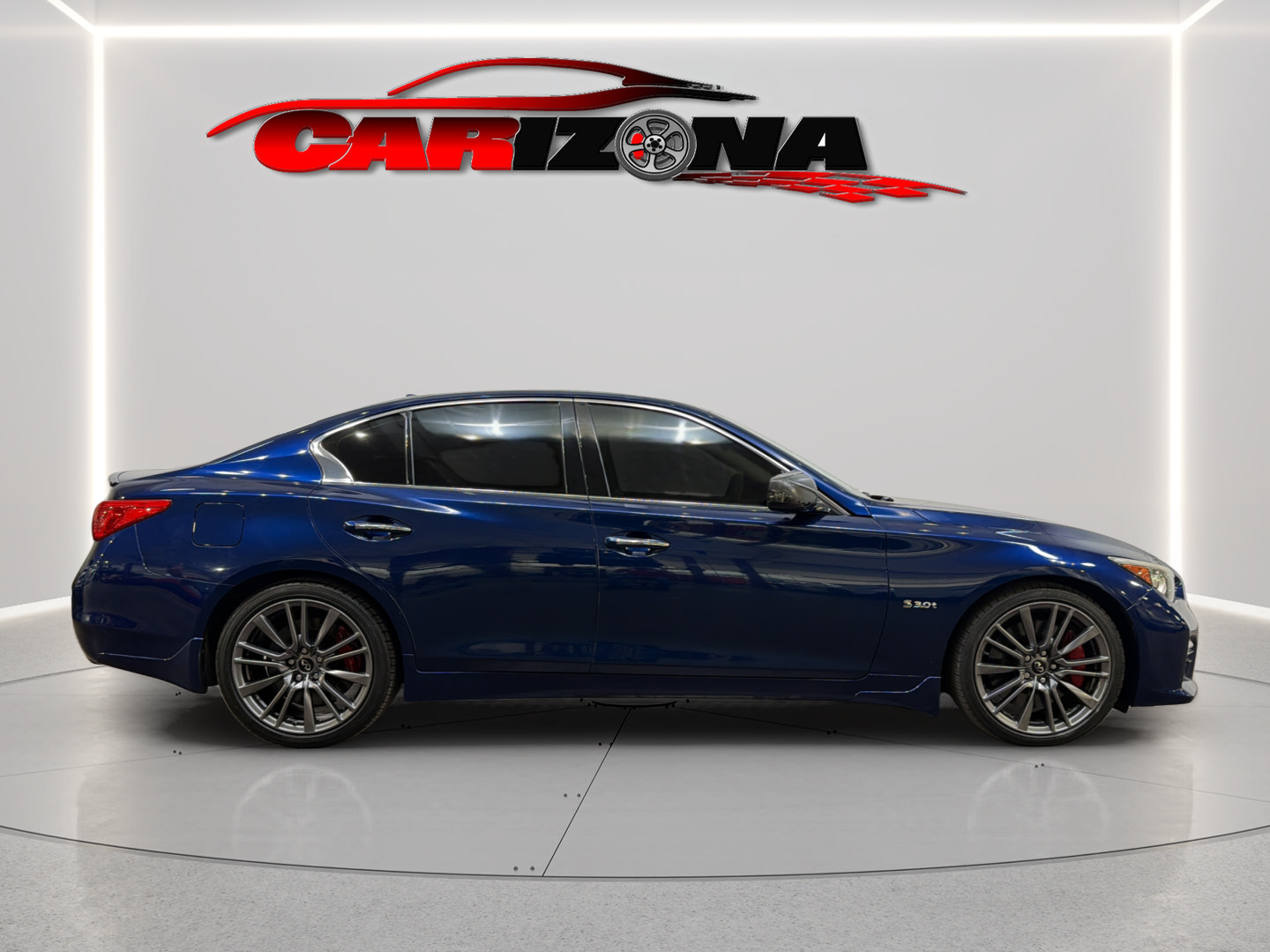 Used 2017 INFINITI Q50 Red Sport 400 RWD image 12