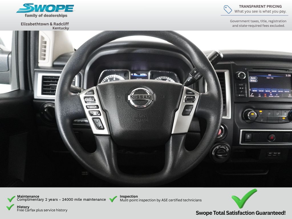Certified 2019 Nissan Titan S w/ S Utility Package AWD/4WD image 17