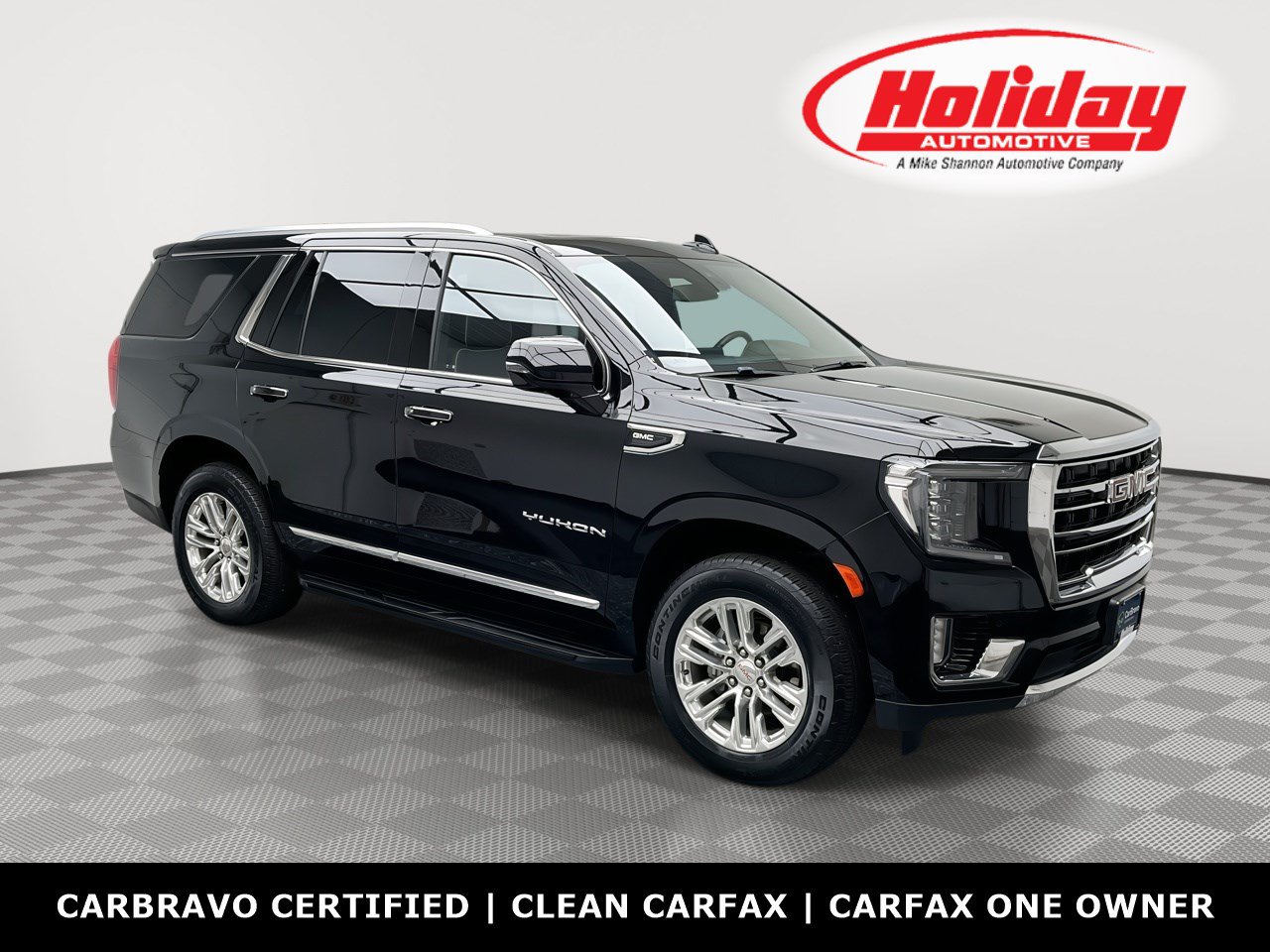 Certified 2022 GMC Yukon SLT w/ SLT Premium Package AWD/4WD image 1