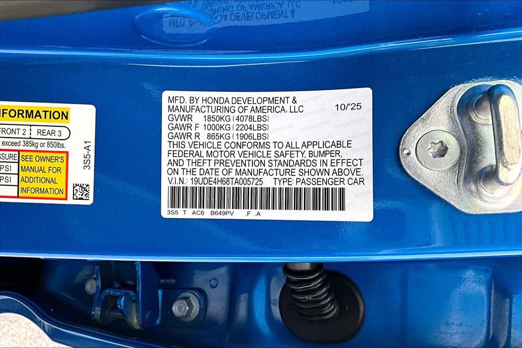 Certified 2026 Acura Integra A-Spec w/ Technology Package FWD image 41