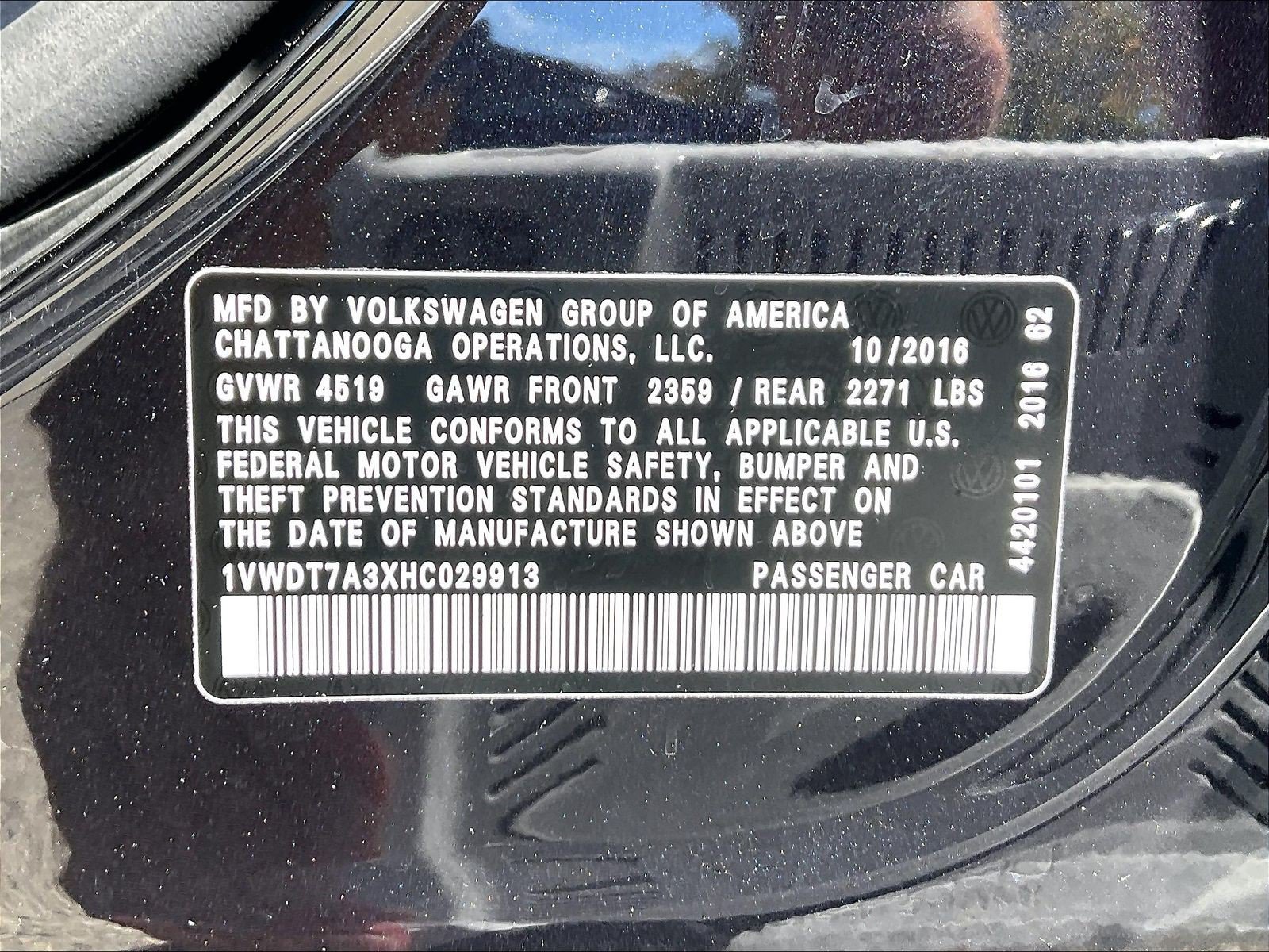 Used 2017 Volkswagen Passat 1.8T R-Line FWD image 32