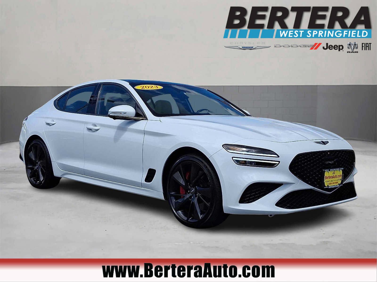 Used 2023 Genesis G70 3.3T w/ Sport Prestige Package AWD/4WD image 1