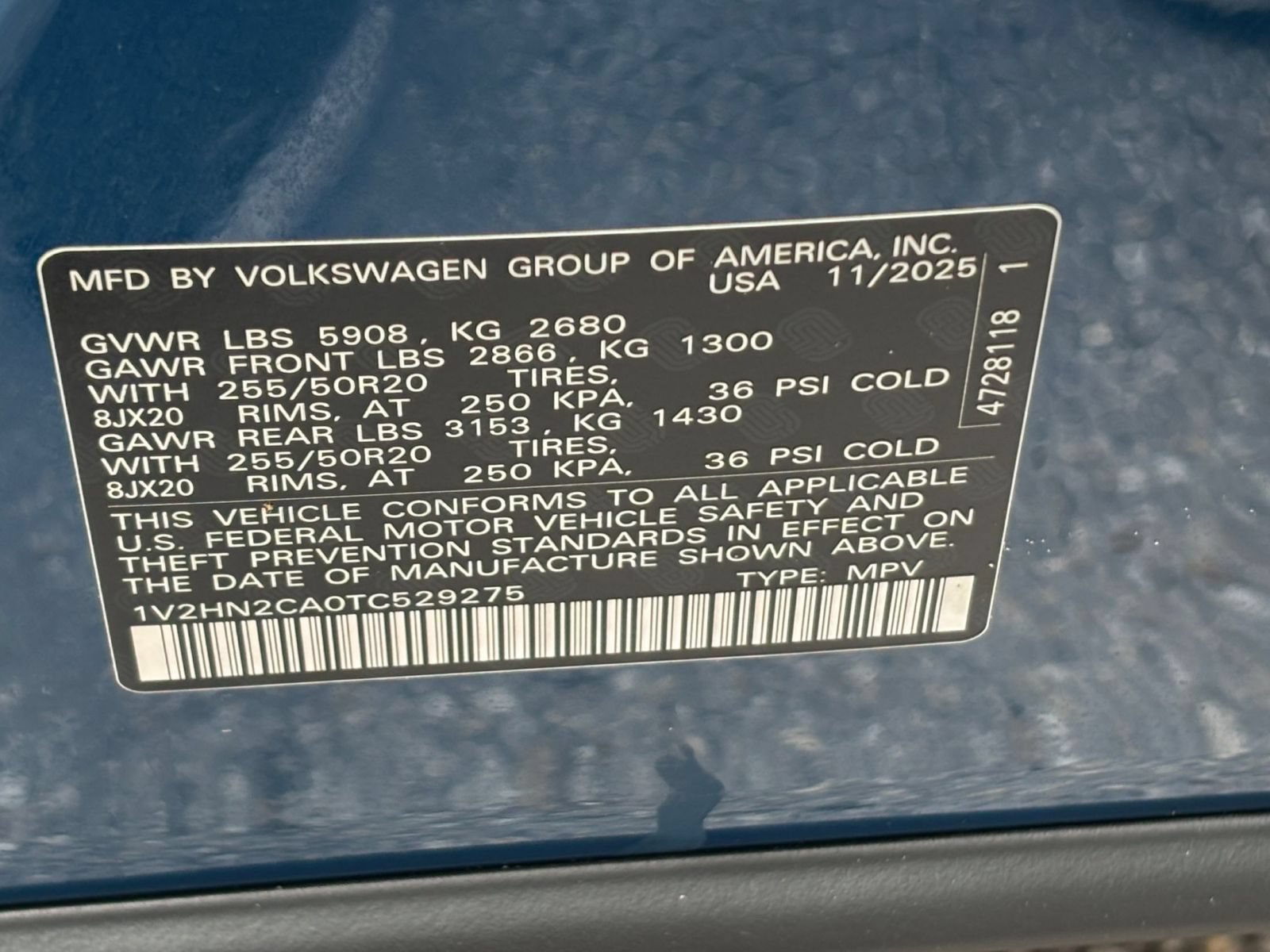 Used 2026 Volkswagen Atlas SE AWD/4WD image 27