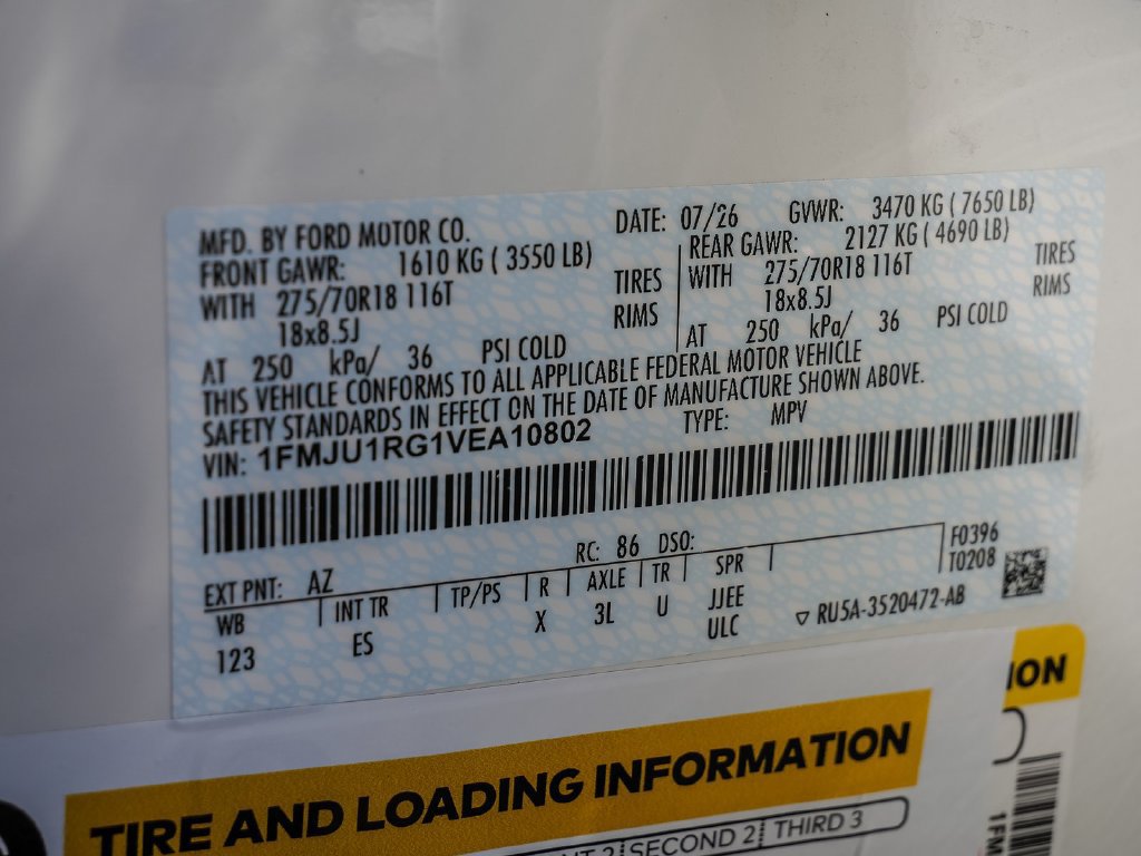 New 2027 Ford Expedition Tremor w/ Driver's Package AWD/4WD image 50
