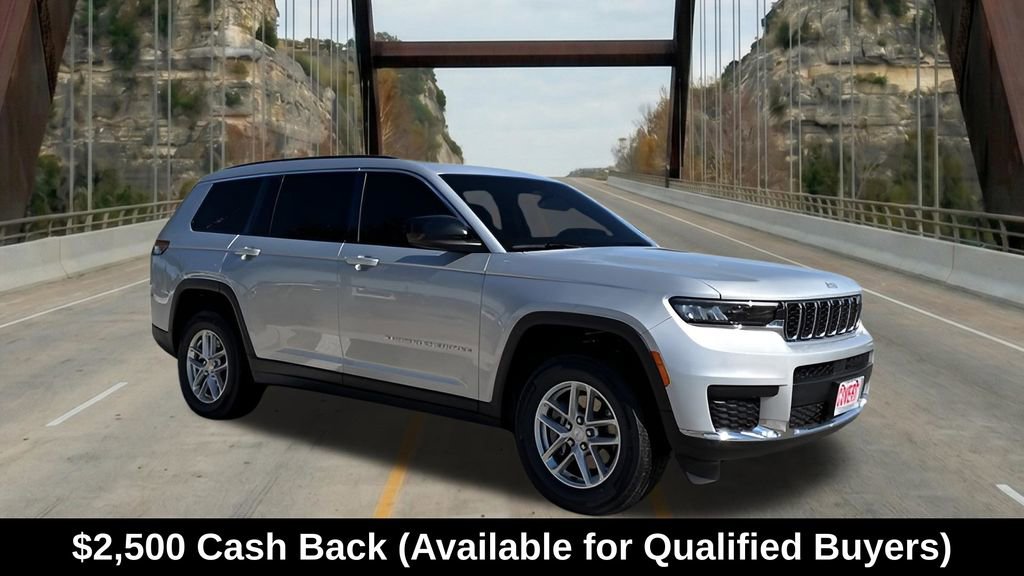 New 2025 Jeep Grand Cherokee L Laredo w/ Luxury Tech Group I RWD 360° Tour