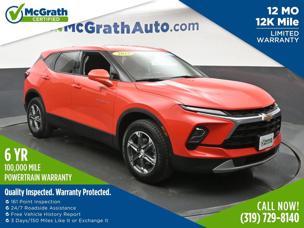 Used 2025 Chevrolet Blazer LT image 1