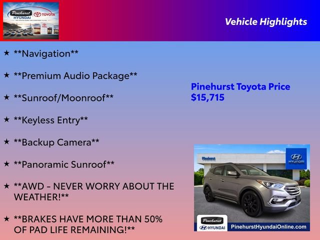 Used 2018 Hyundai Santa Fe Sport w/ 2.0T Ultimate Tech Package 05 AWD/4WD image 31