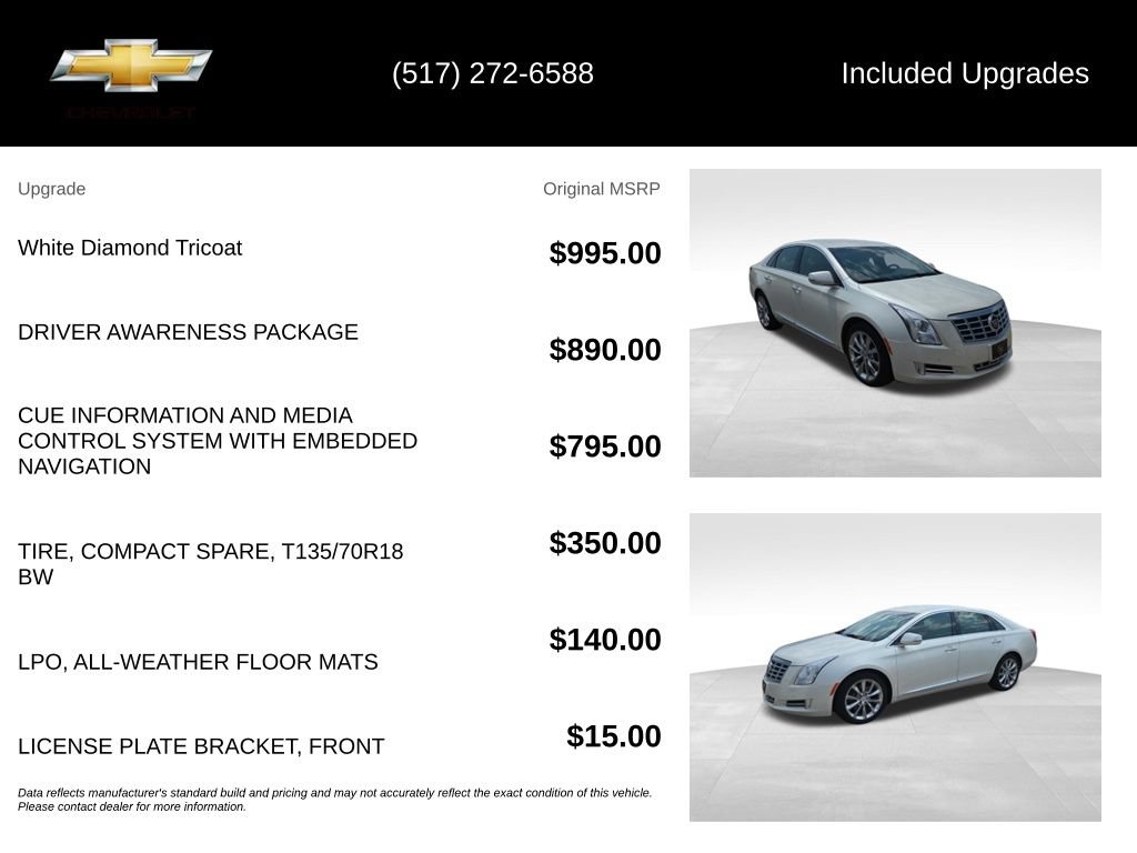 Used 2014 Cadillac XTS Luxury w/ Driver Awareness Package AWD/4WD image 5