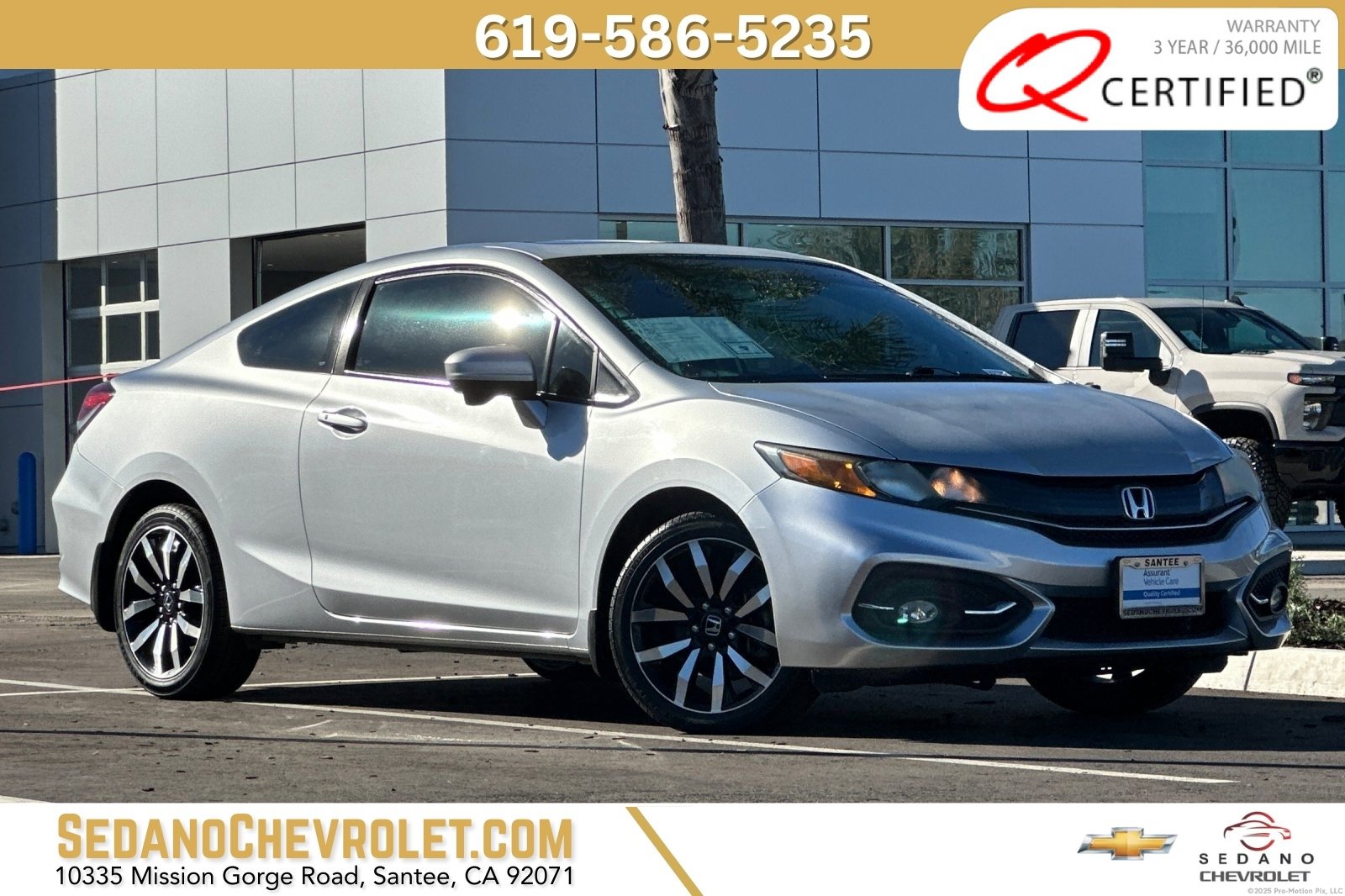 Used 2014 Honda Civic EX-L image 1