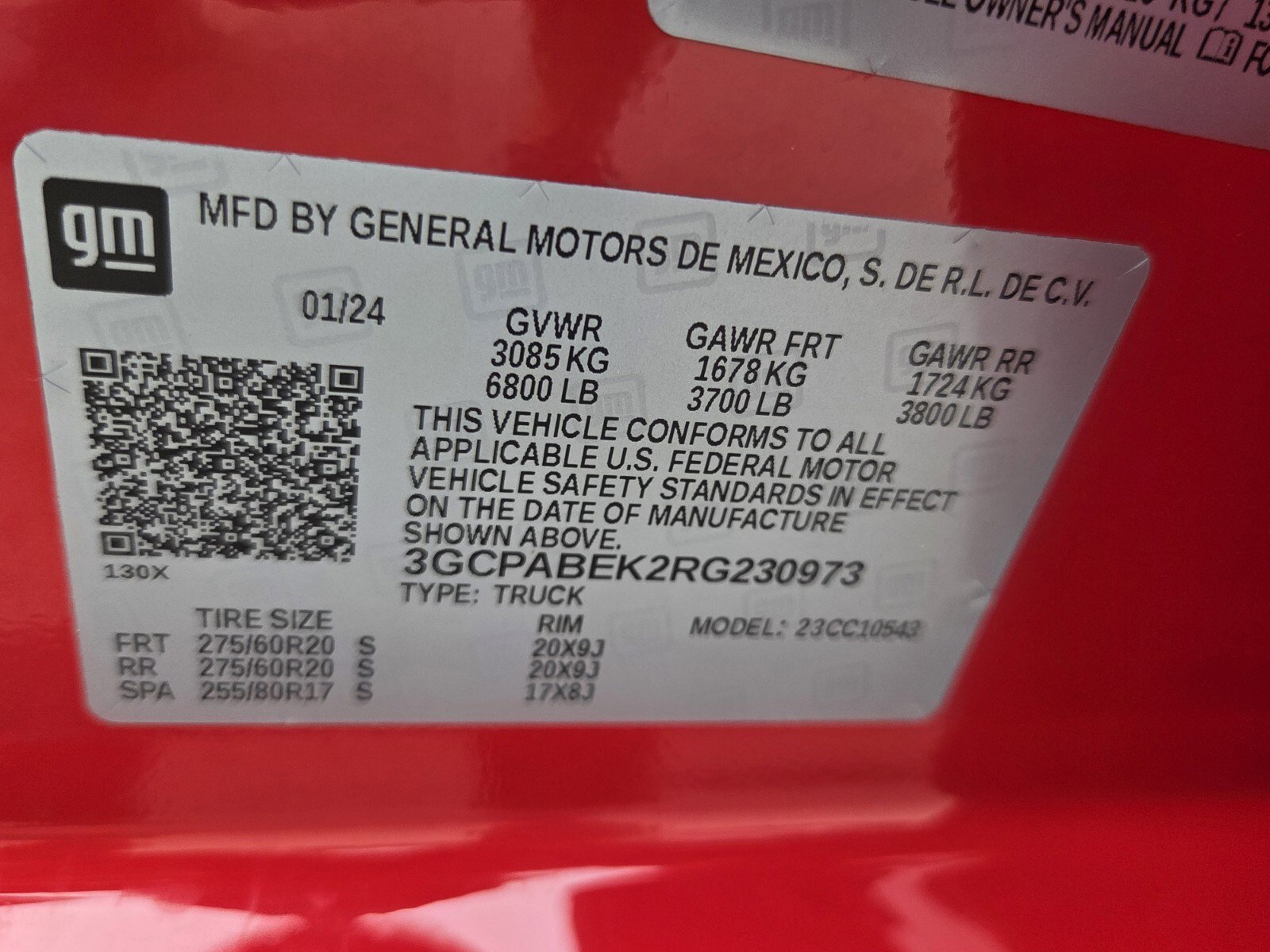 Used 2024 Chevrolet Silverado 1500 Custom RWD image 26