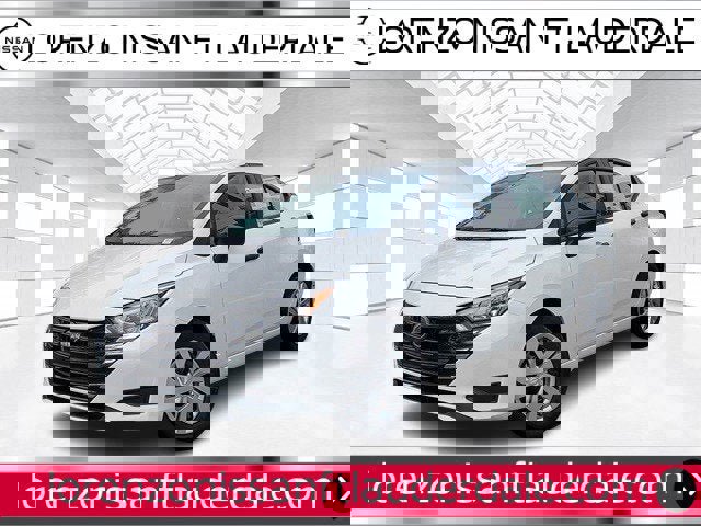 New 2025 Nissan Versa S w/ Trunk Package