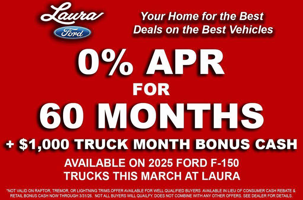 New 2025 Ford F150 Lariat w/ Equipment Group 501A Mid image 4