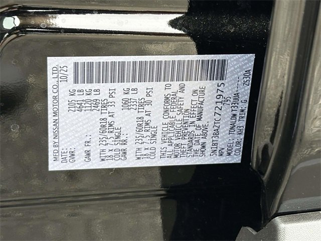 New 2026 Nissan Rogue SV image 24