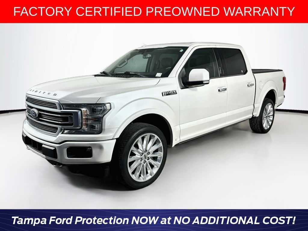 Certified 2019 Ford F150 Limited w/ Trailer Tow Package AWD/4WD image 1