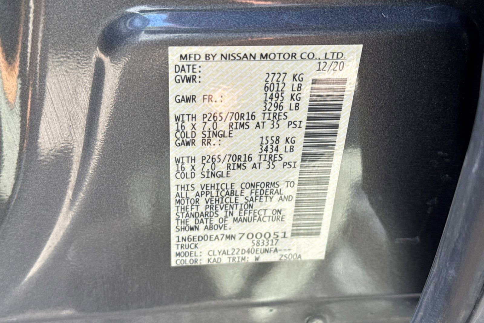 Used 2021 Nissan Frontier SV RWD image 33