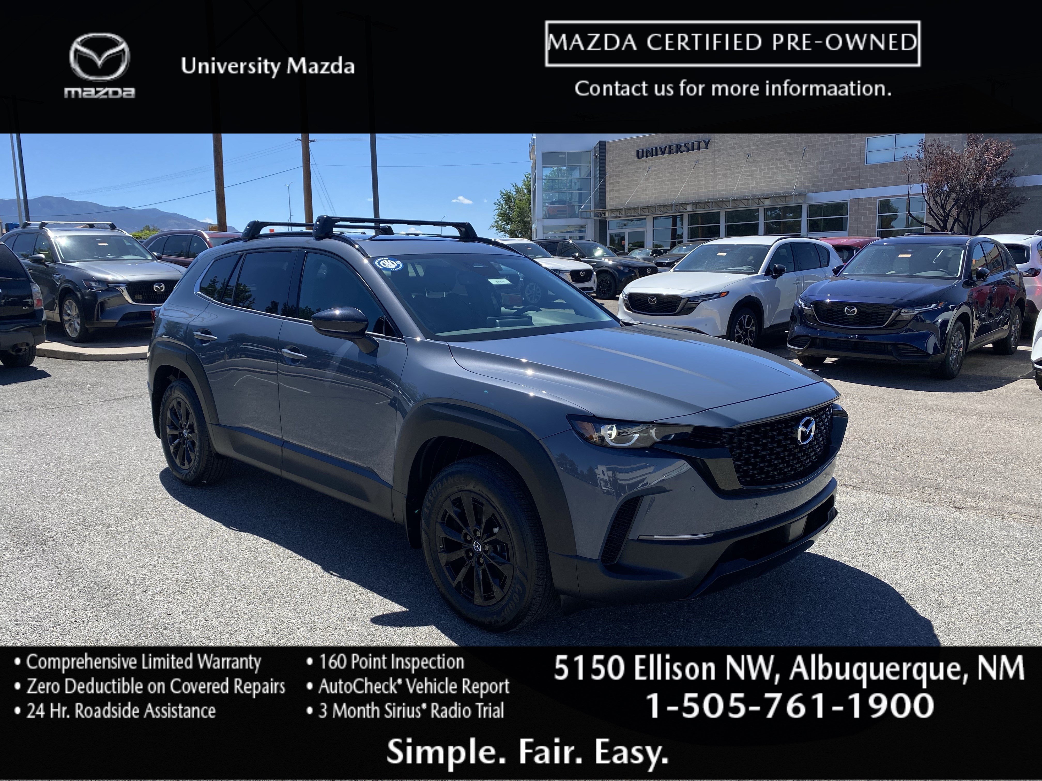 Certified 2026 MAZDA CX-50 AWD 2.5 Hybrid w/ Weather Package
