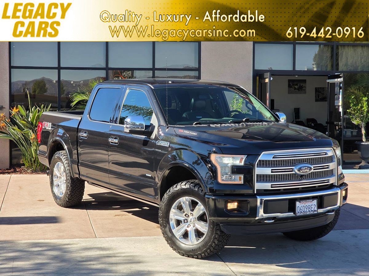 Used 2015 Ford F150 Platinum w/ Equipment Group 701A Luxury