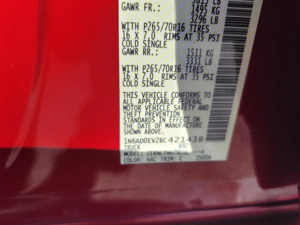 Used 2011 Nissan Frontier SV image 31