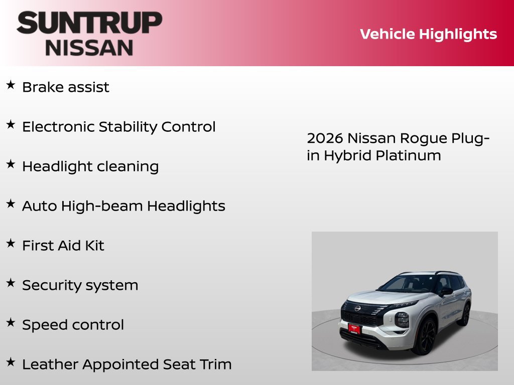 New 2026 Nissan Rogue Platinum AWD/4WD image 29