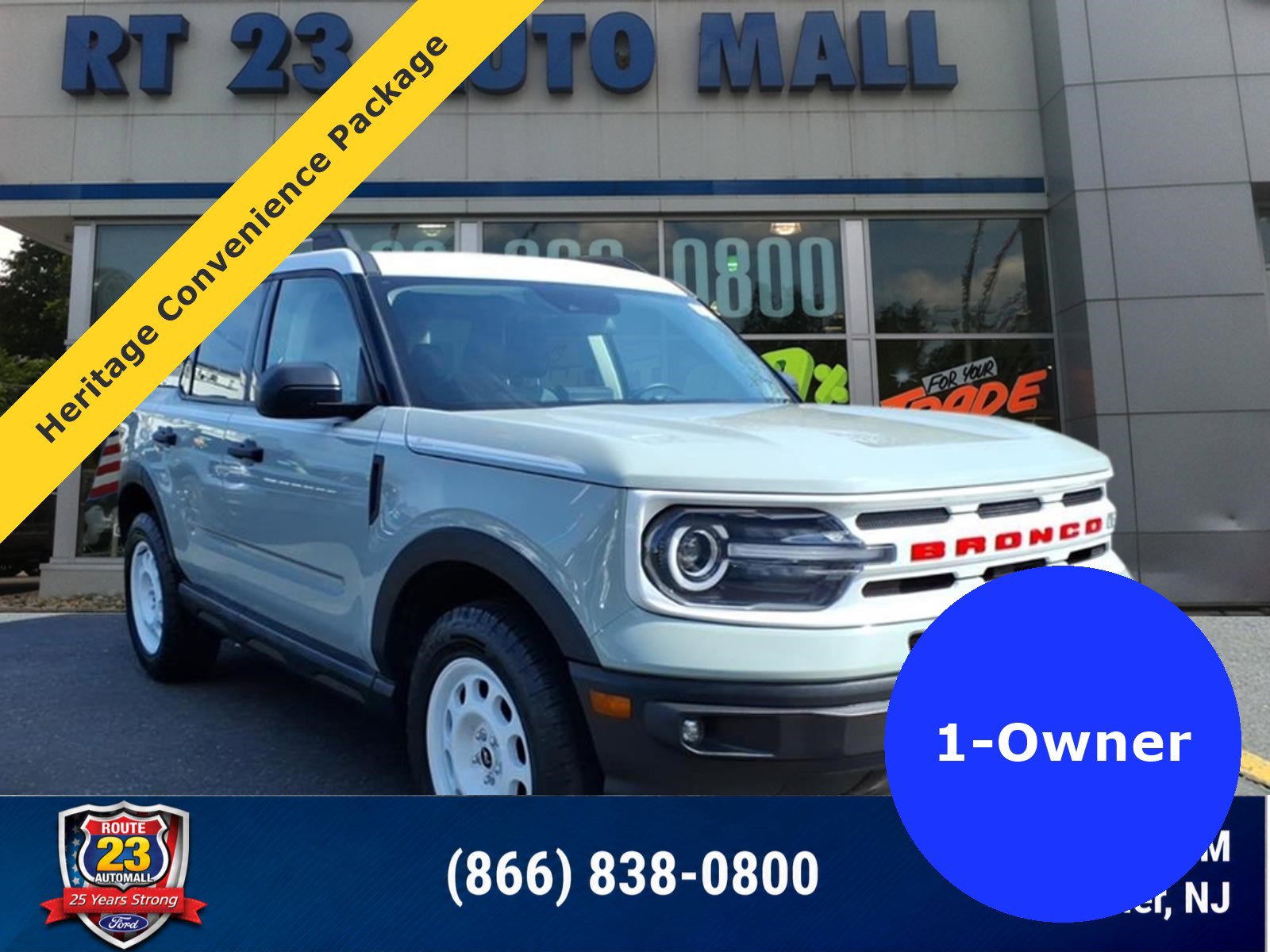 Certified 2023 Ford Bronco Sport Heritage w/ Heritage Convenience Package