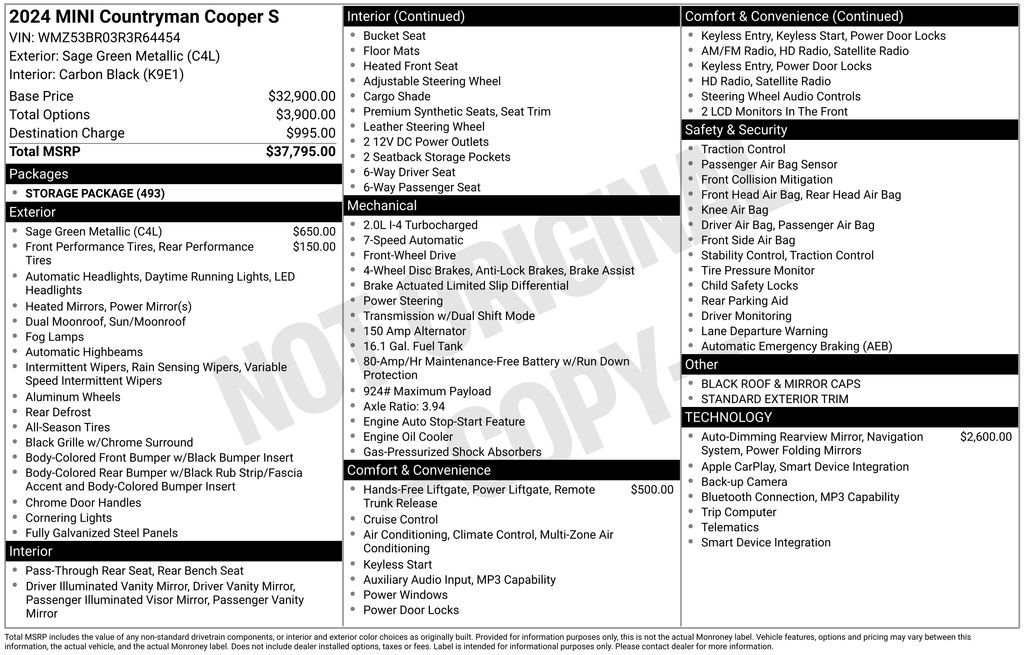 Used 2024 MINI Cooper Countryman S FWD image 9