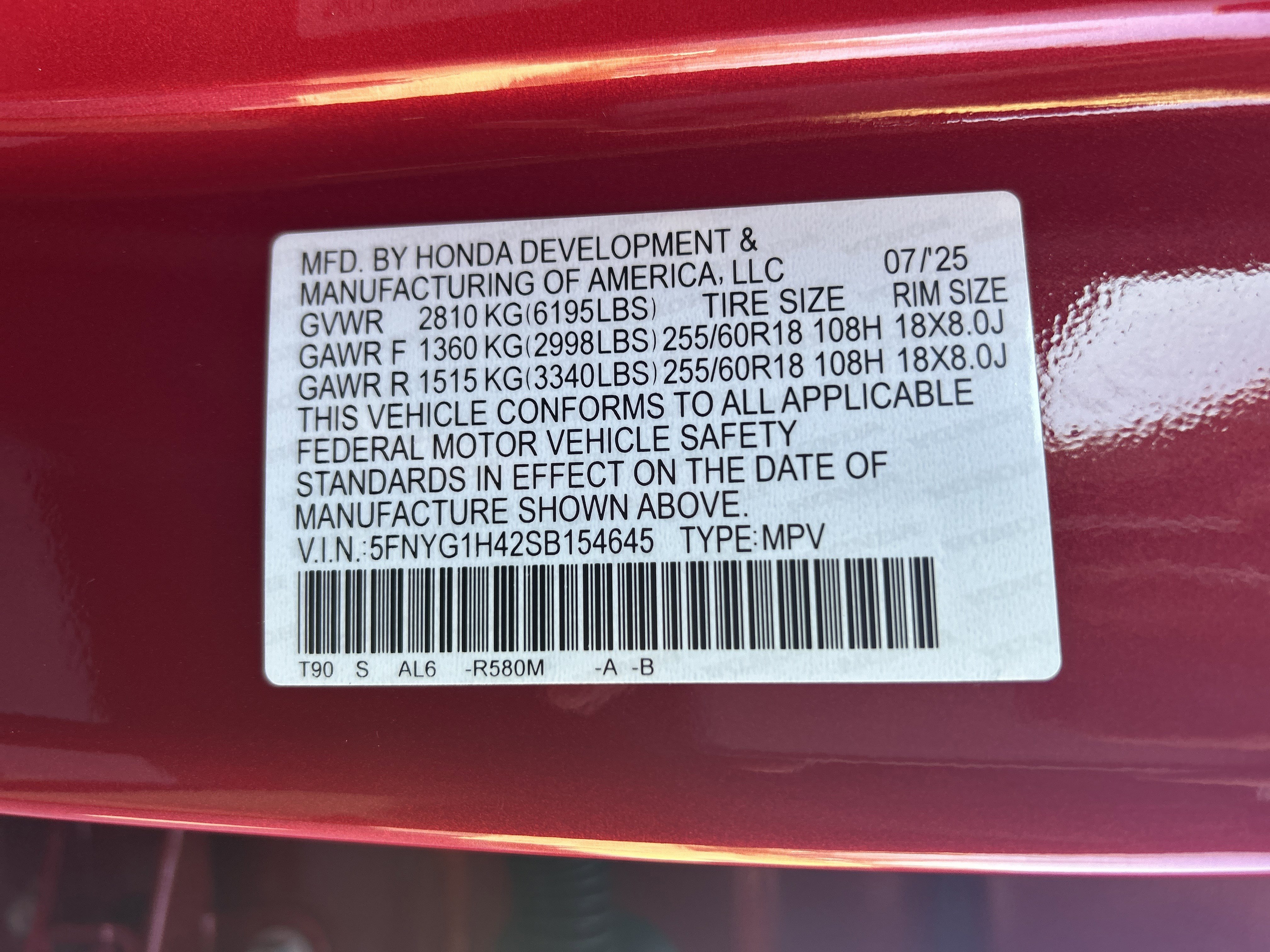 Used 2025 Honda Pilot EX-L image 36