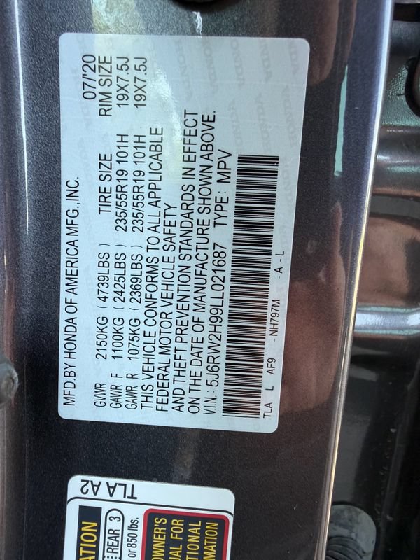 Used 2020 Honda CR-V Touring image 28