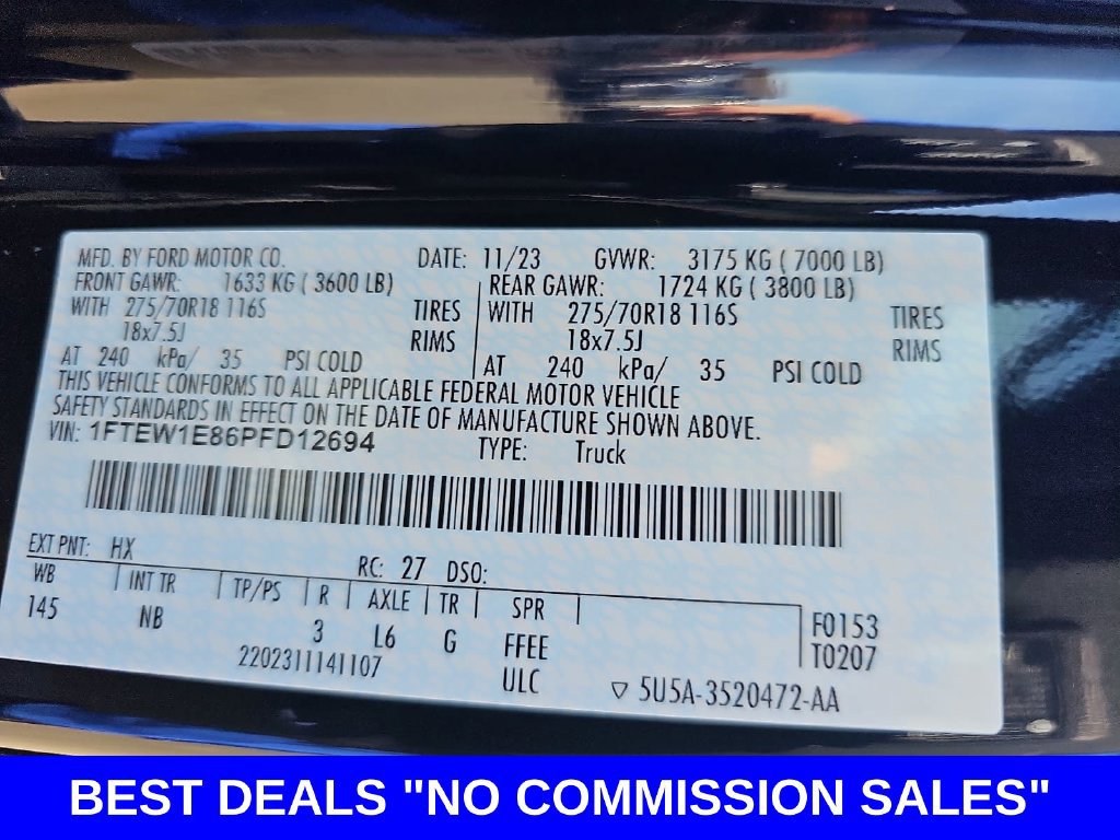 Used 2023 Ford F150 Tremor w/ Equipment Group 402A High AWD/4WD image 42