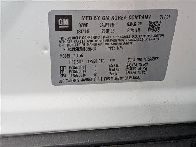 Used 2021 Chevrolet Trax LS w/ Tint and Cruise Package image 23