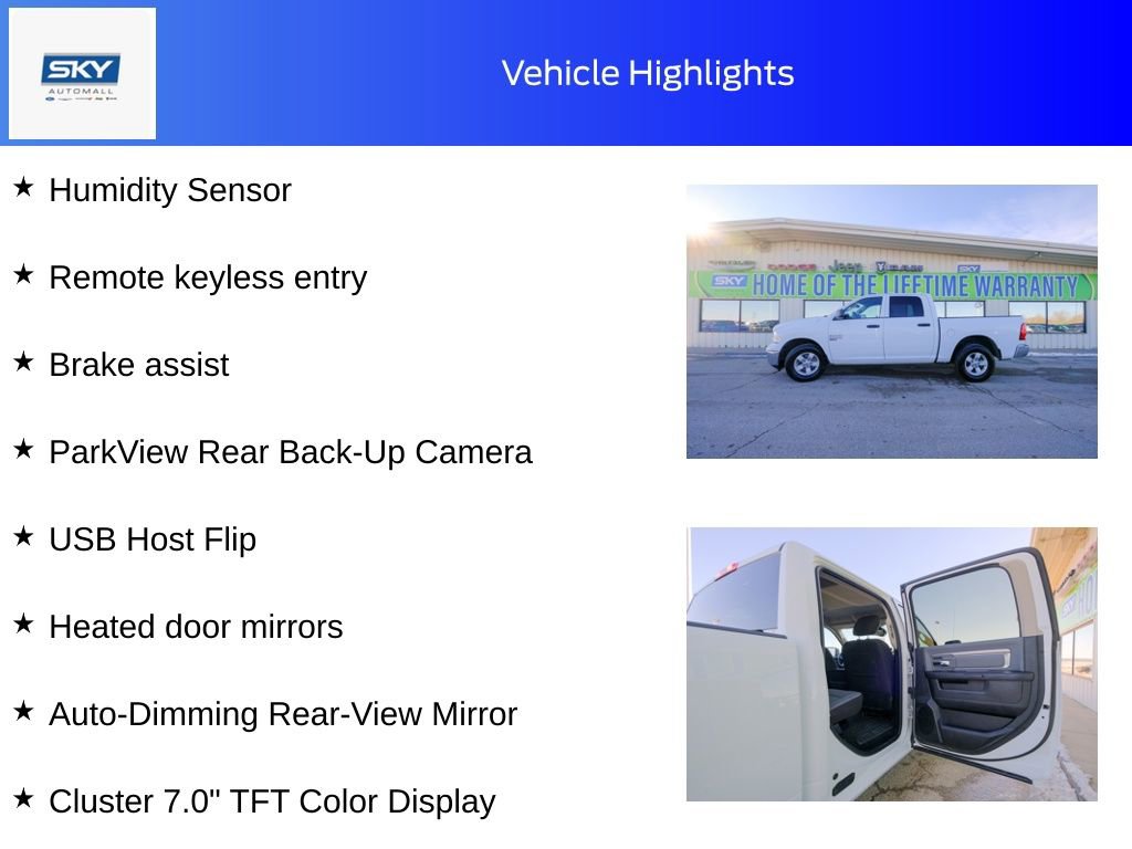 Used 2023 RAM 1500 Classic SLT w/ Electronics Group image 20