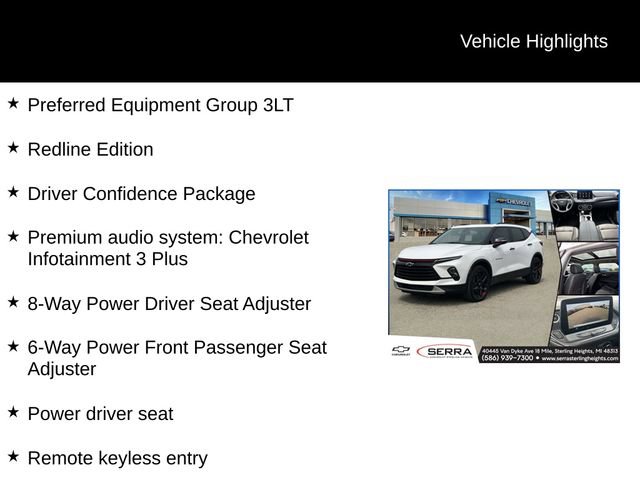Certified 2024 Chevrolet Blazer LT w/ Redline Edition FWD image 4
