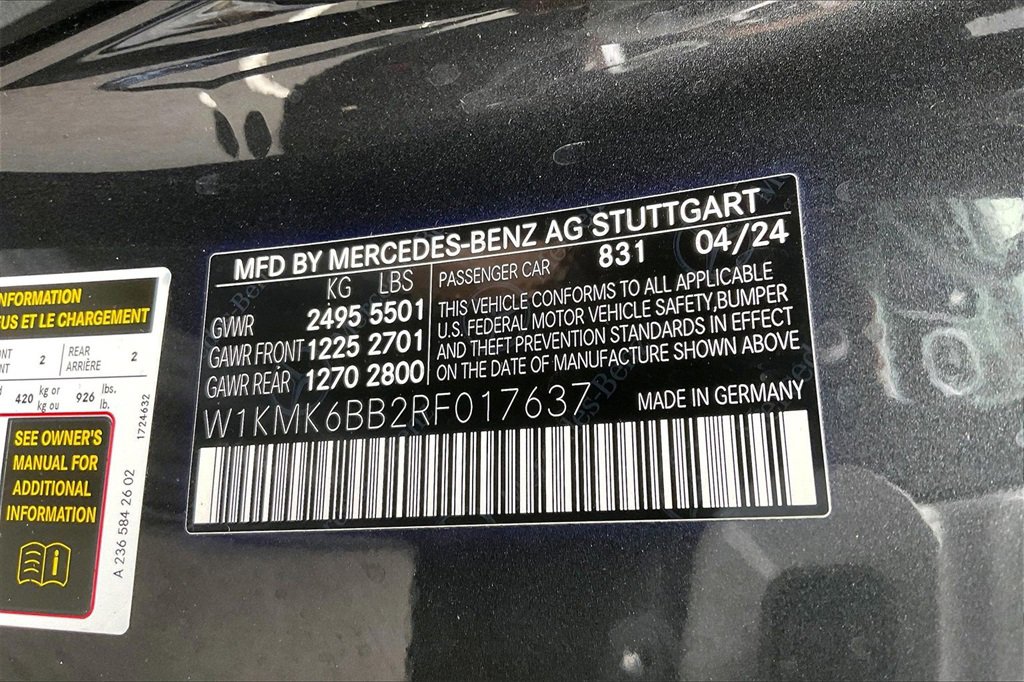 Certified 2024 Mercedes-Benz CLE 450 4MATIC Cabriolet image 23