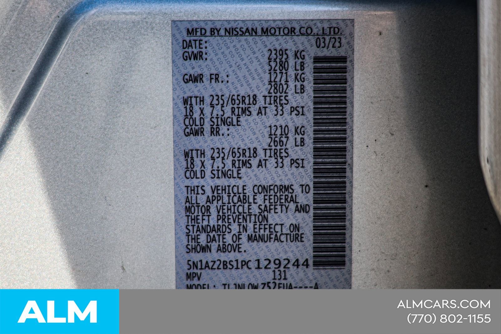 Used 2023 Nissan Murano SV AWD/4WD image 50