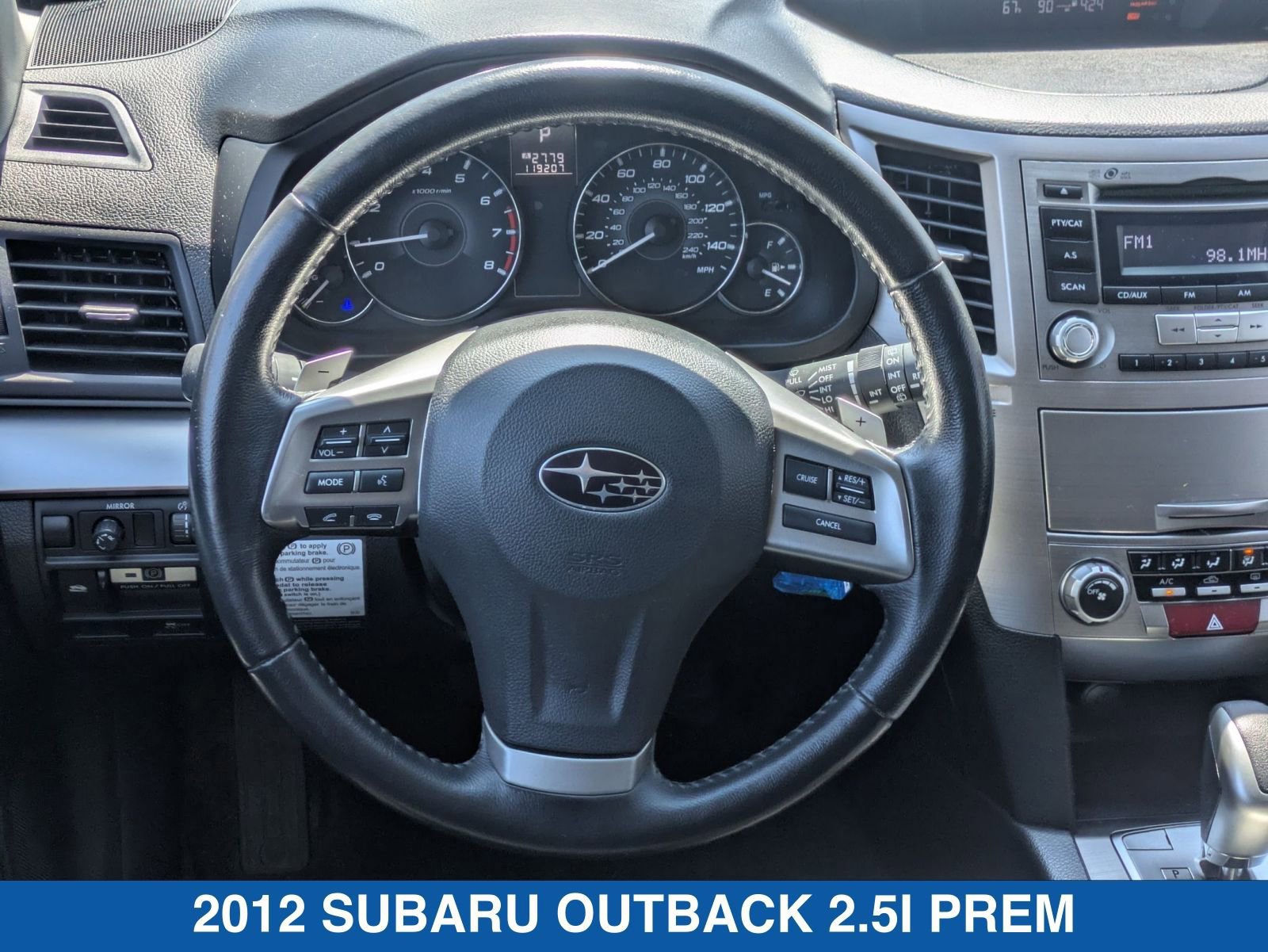Used 2012 Subaru Outback 2.5i Premium w/ All-Weather Pkg image 16