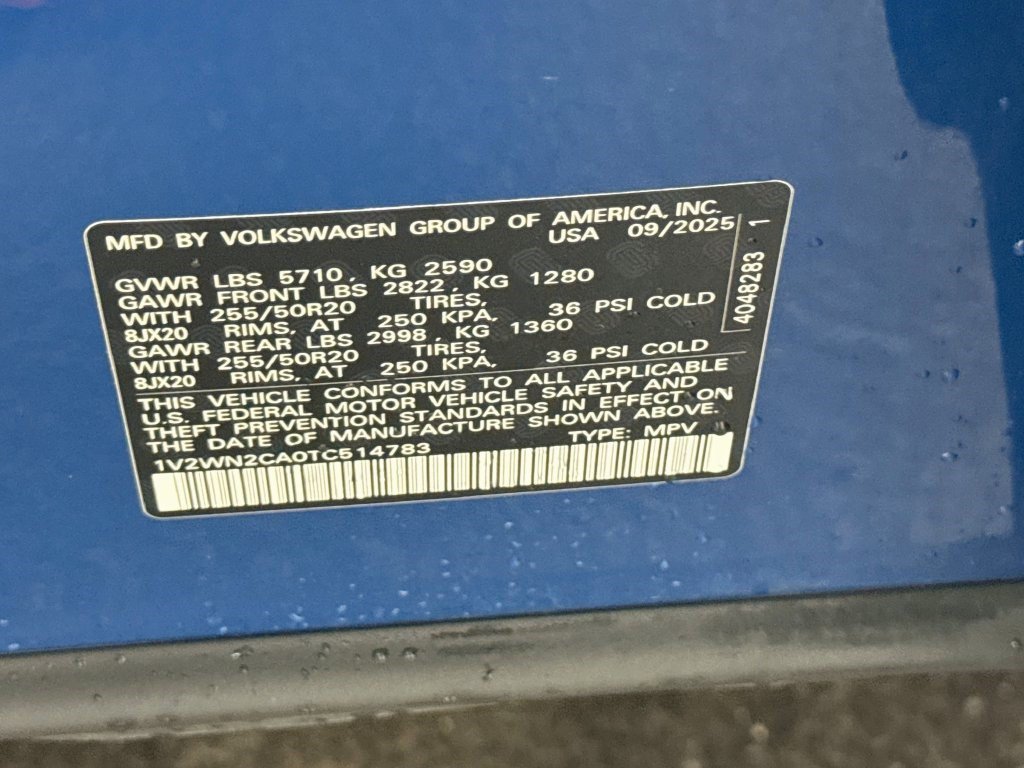 Used 2026 Volkswagen Atlas SE FWD image 39