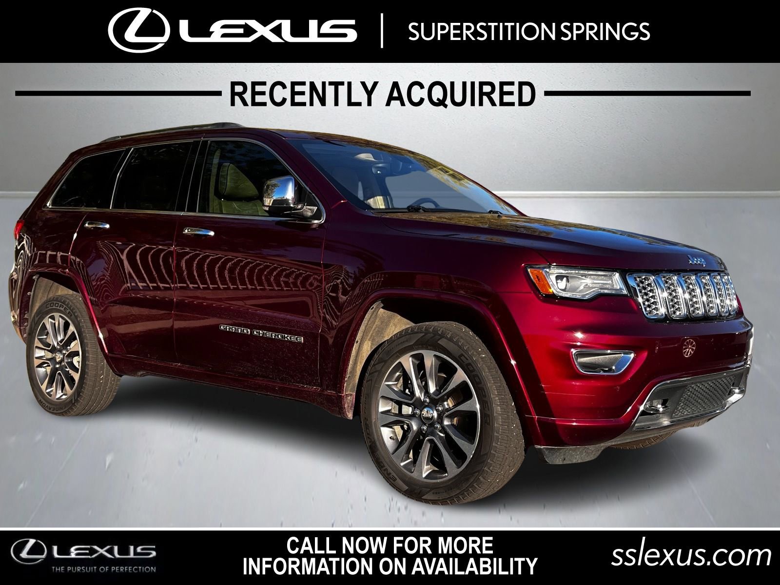 Used 2018 Jeep Grand Cherokee Overland