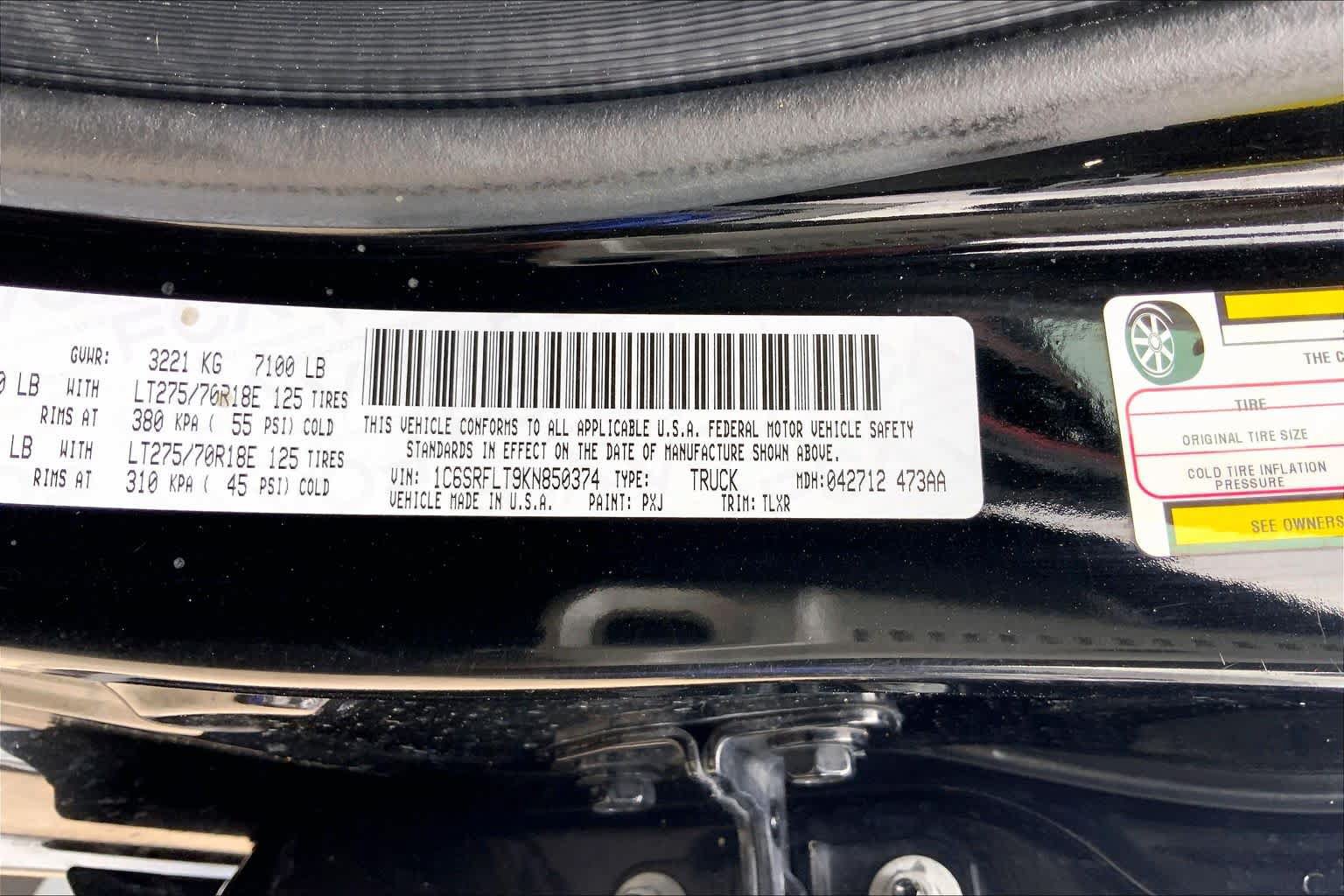 Used 2019 RAM 1500 Rebel w/ Rebel Level 2 Equipment Group AWD/4WD image 34